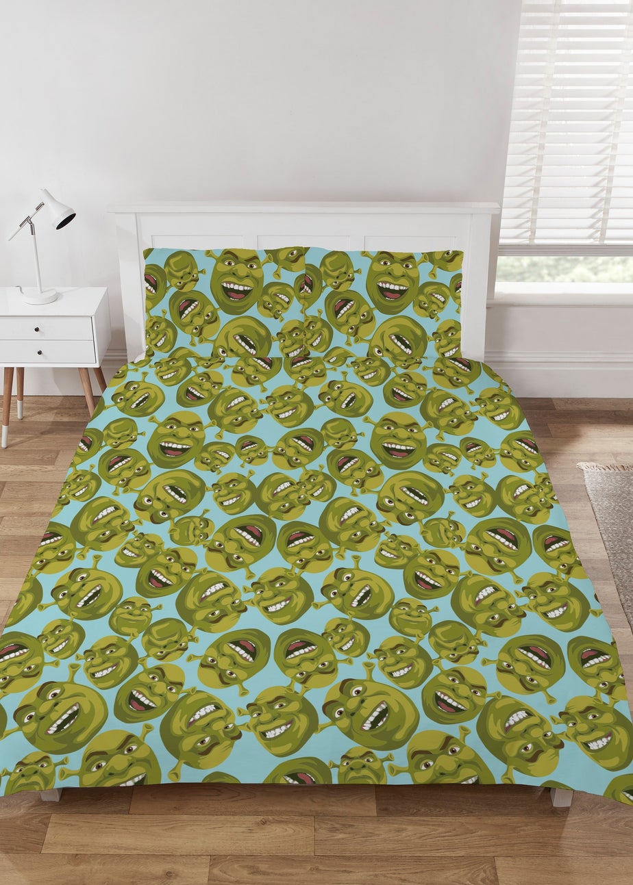 Shrek Green Double Duvet Set