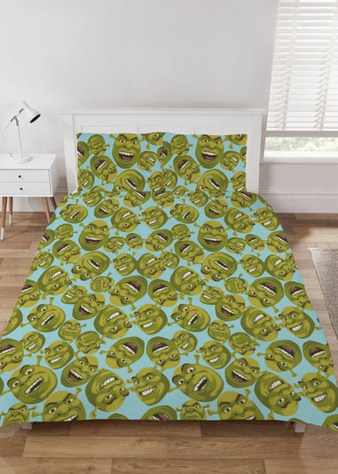 Shrek Green Double Duvet Set