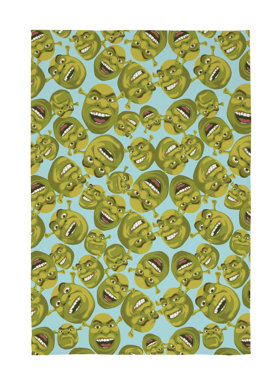 Shrek Green Fleece Blanket