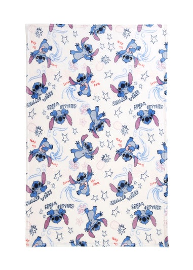 Stitch White Blanket