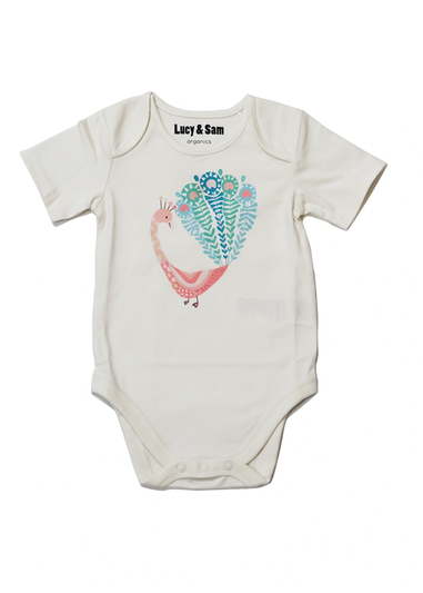 Lucy & Sam Blue Bold & Beautiful 2 Pack Bodysuits (0 to 24 Months)