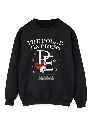 The Polar Express Bell Still Ring Christmas Black Graphic Sweatshirt