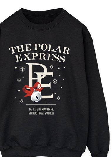 The Polar Express Bell Still Ring Christmas Black Graphic Sweatshirt