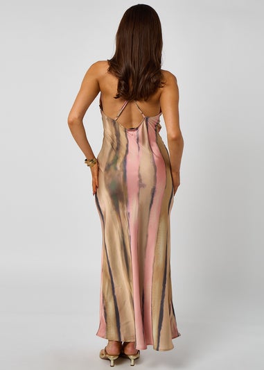 Urban Bliss Pink Tie-Dye Maxi Dress