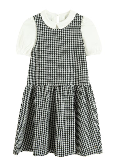 Cool Club White 2-Piece Top & Dress Set (3-7 yrs)