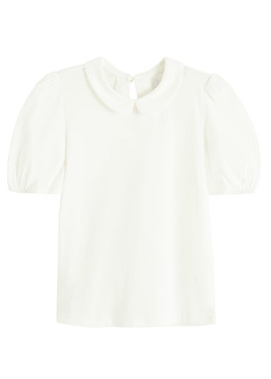 Cool Club White 2-Piece Top & Dress Set (3-7 yrs)