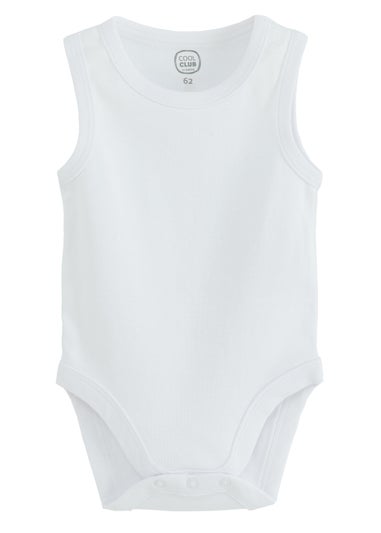 Cool Club Blue Sleeveless Bodysuits 3-Pack Set (1-36 mnths)