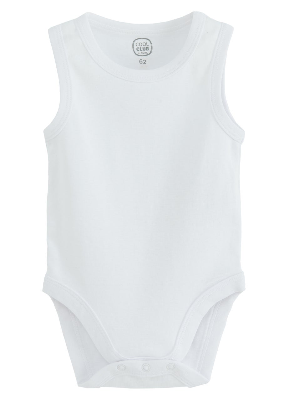 Cool Club Blue Sleeveless Bodysuits 3-Pack Set (1-36 mnths)