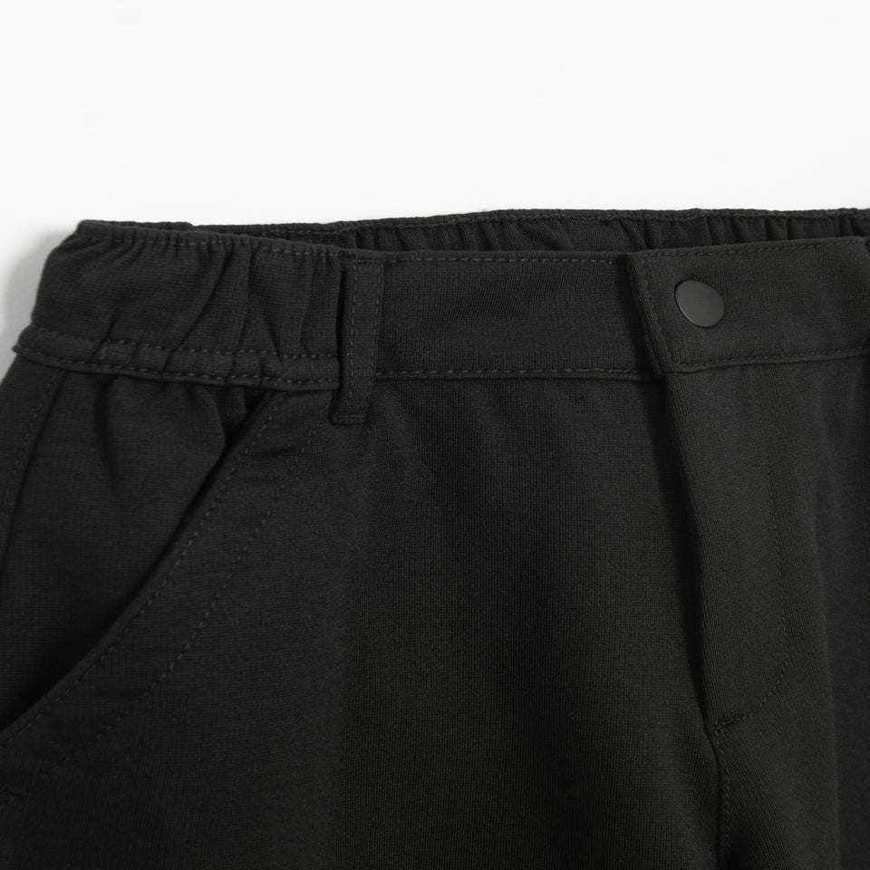 Cool Club Black Relaxed Straight-Leg Button-Up Trousers (2-7 yrs)