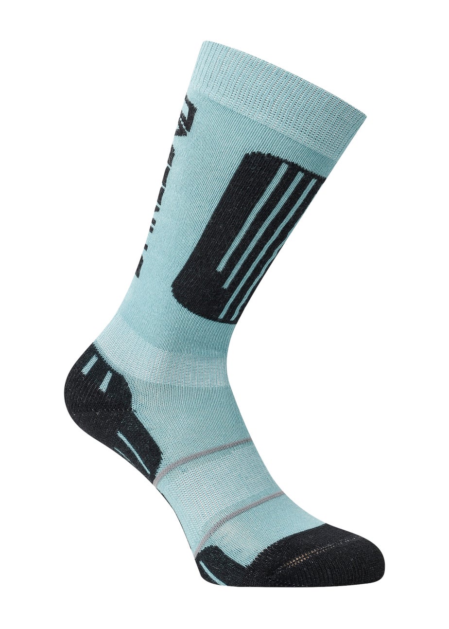 Dare2B Light Blue Kids' Technical Ski Socks