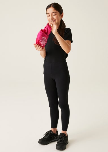 Regatta Candy Pink Kids' Pack It III Waterproof Jacket (3-16yrs)