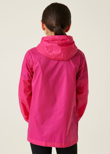 Regatta Candy Pink Kids' Pack It III Waterproof Jacket (3-16yrs)