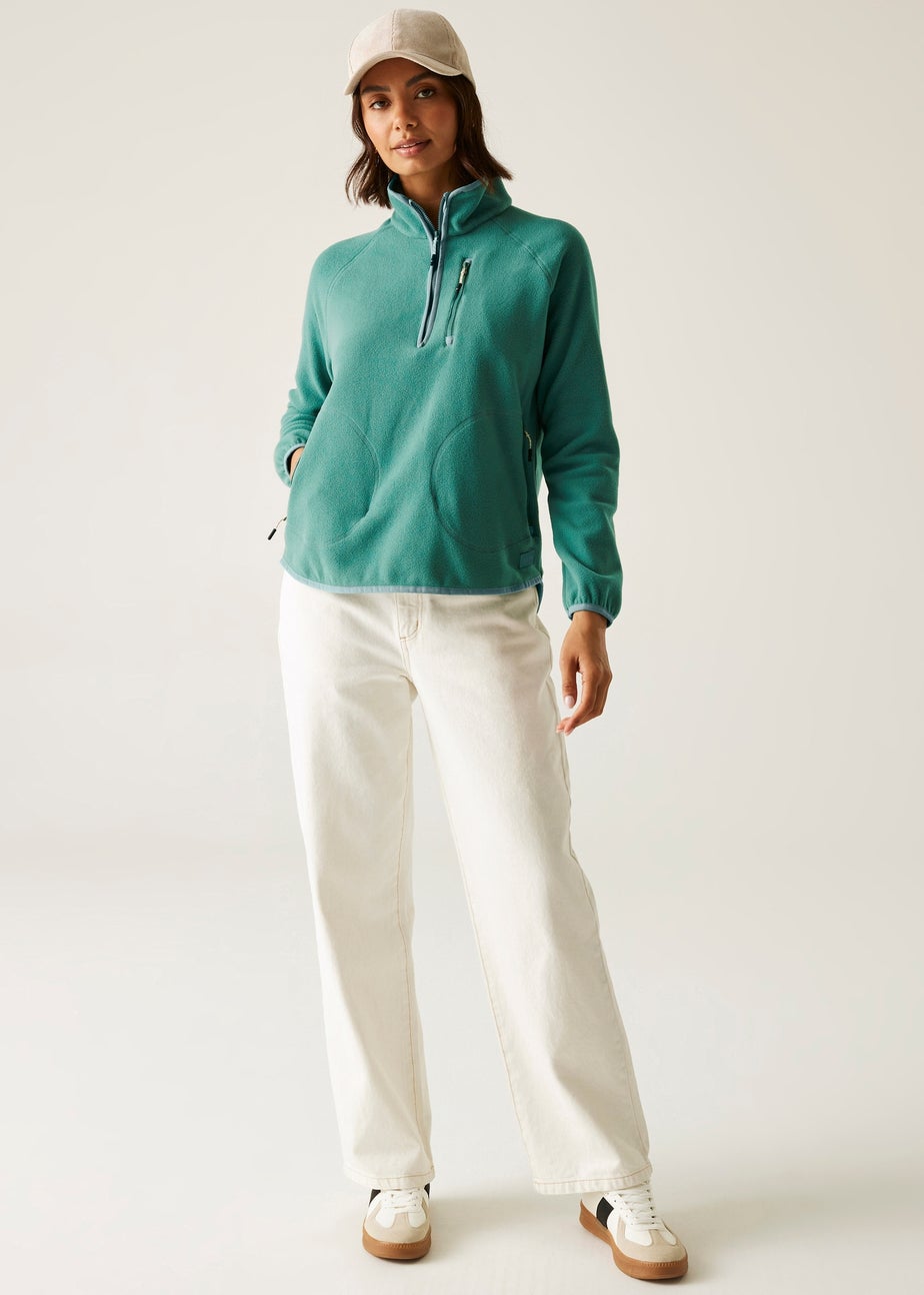 Regatta Forest Green Frankie Half Zip Lightweight Fleece
