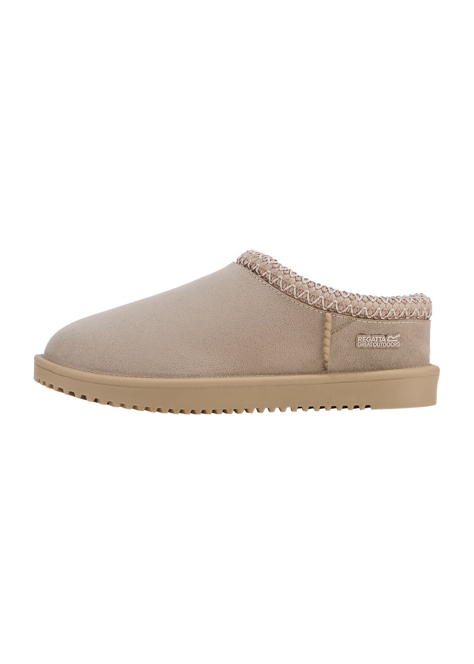 Regatta Soft Taupe Risley Waterproof Mule