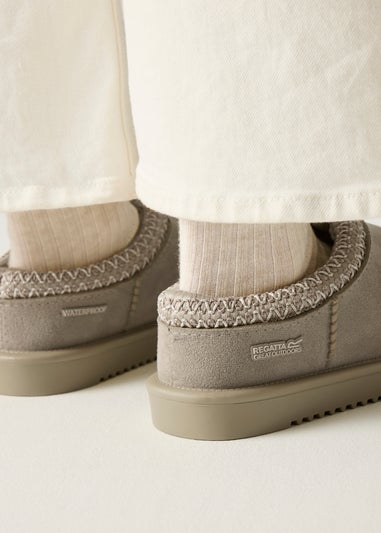 Regatta Soft Taupe Risley Waterproof Mule