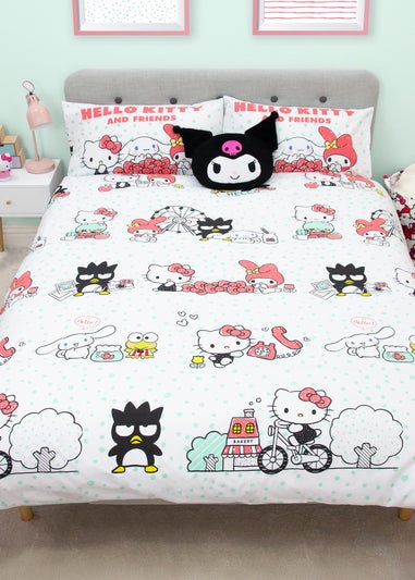 Hello Kitty Rare Pink Rotary Duvet Cover