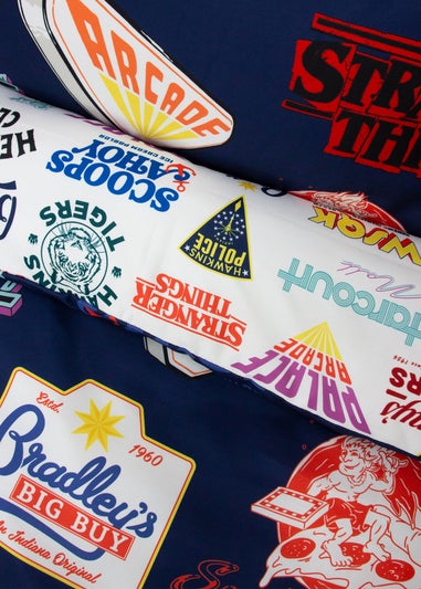 Stranger Things Gorgon Blue Duvet Cover