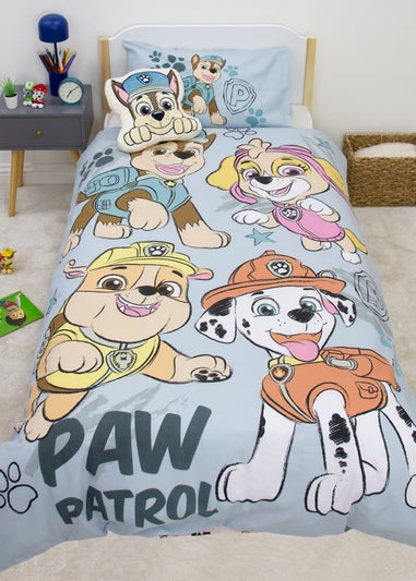 Paw Patrol Multicolour Sketchy Panel Duvet Cover