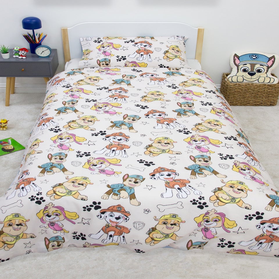 Paw Patrol Multicolour Sketchy Panel Duvet Cover
