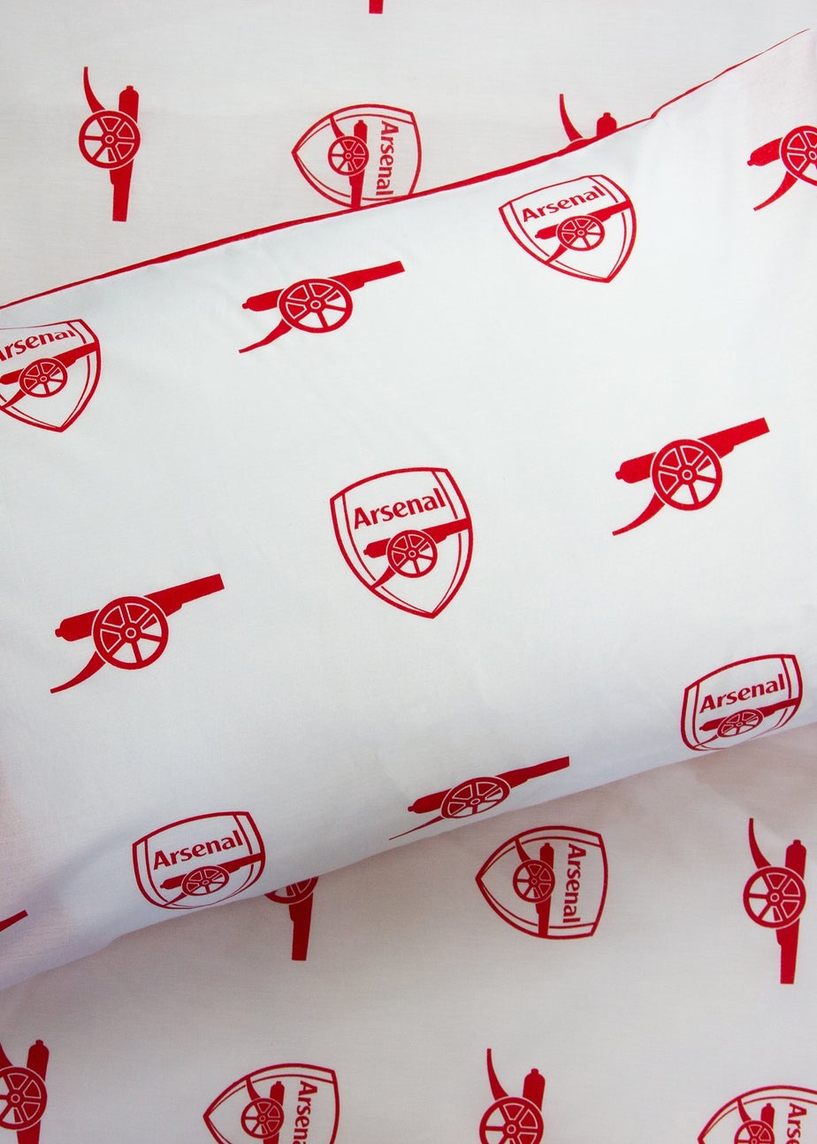 Arsenal Lightning Red Panel Duvet Cover