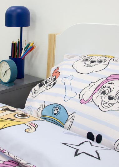 Paw Patrol Grey Sketchy Rotary Duvet Cover