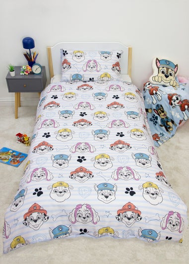 Paw Patrol Grey Sketchy Rotary Duvet Cover