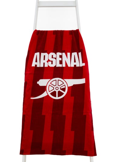 Arsenal FC Red Lightning Bath Towel