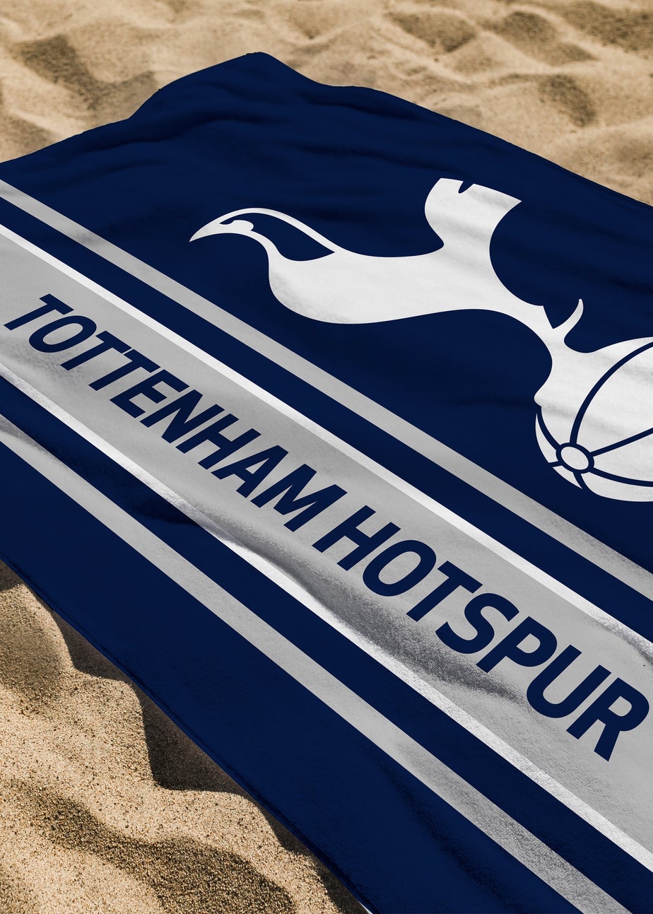 Tottenham Hotspur Blue Line Bath Towel