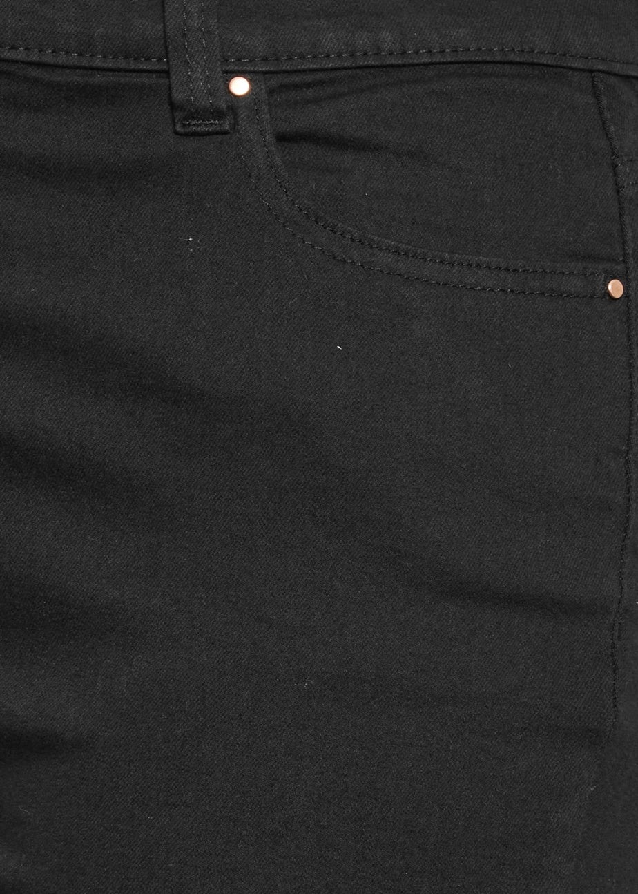 Yours Curve Black Straight Leg Ruby Jeans