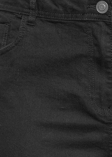 Yours Curve Black Bootcut Stretch ISLA Jeans