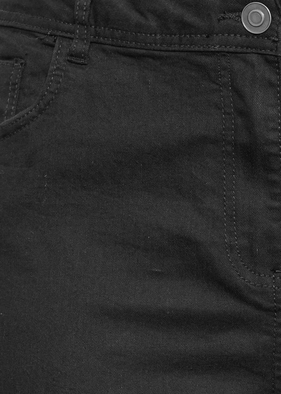 Yours Curve Black Bootcut Stretch ISLA Jeans