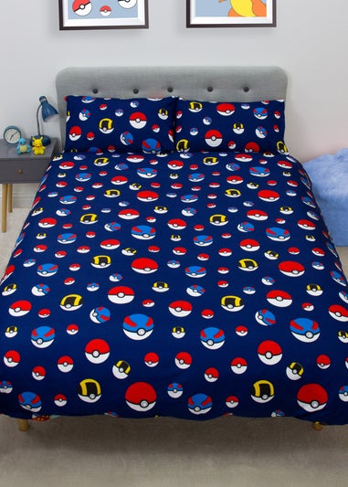 Pokemon Multicolour Retro Duvet Cover