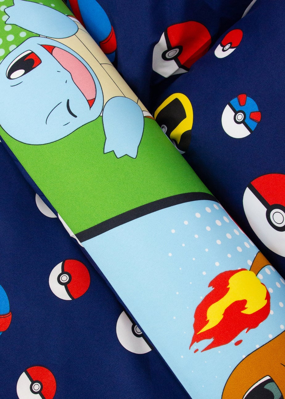 Pokemon Multicolour Retro Duvet Cover