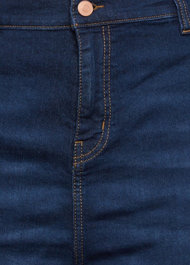 Yours Curve Indigo Blue Straight Leg Ruby Jeans