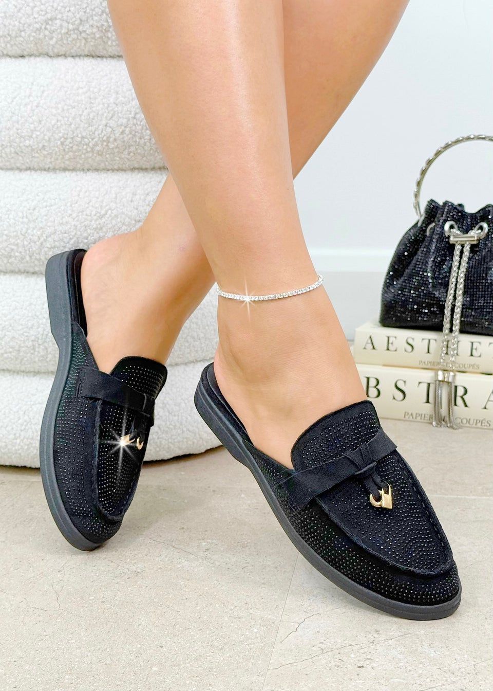 Love Lemonade Black Crystal Dream Sliders