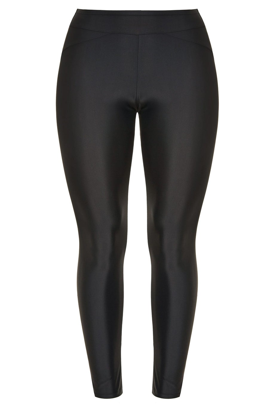 Yours Black Long Swim Leggings
