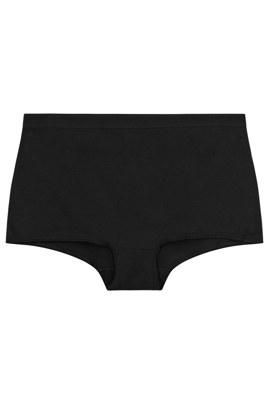 Yours 5 Pack Curve Black High Waisted Shorts