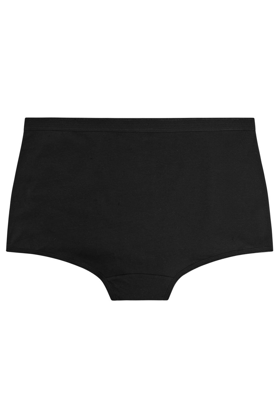 Yours 5 Pack Curve Black High Waisted Shorts