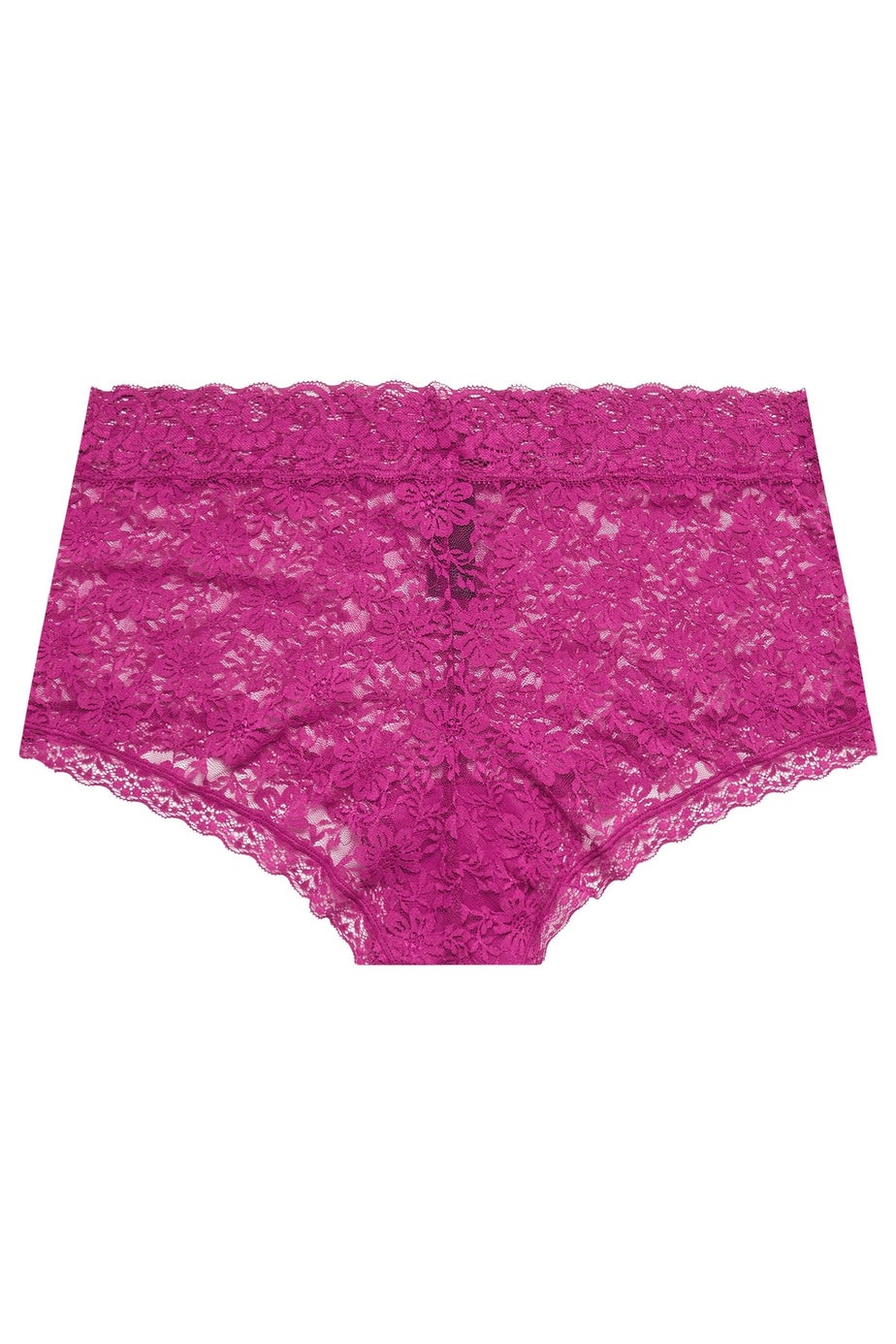 Yours 3 Pack Curve Pink & Blue Lace Mid Rise Shorts