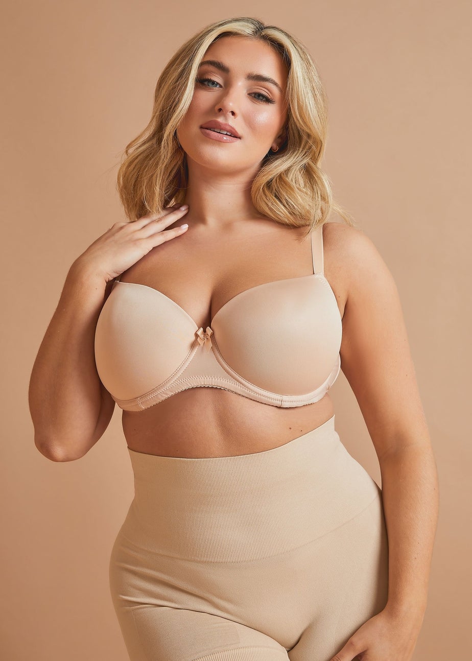 Yours Curve Nude Seamless Control High Waisted Shorts