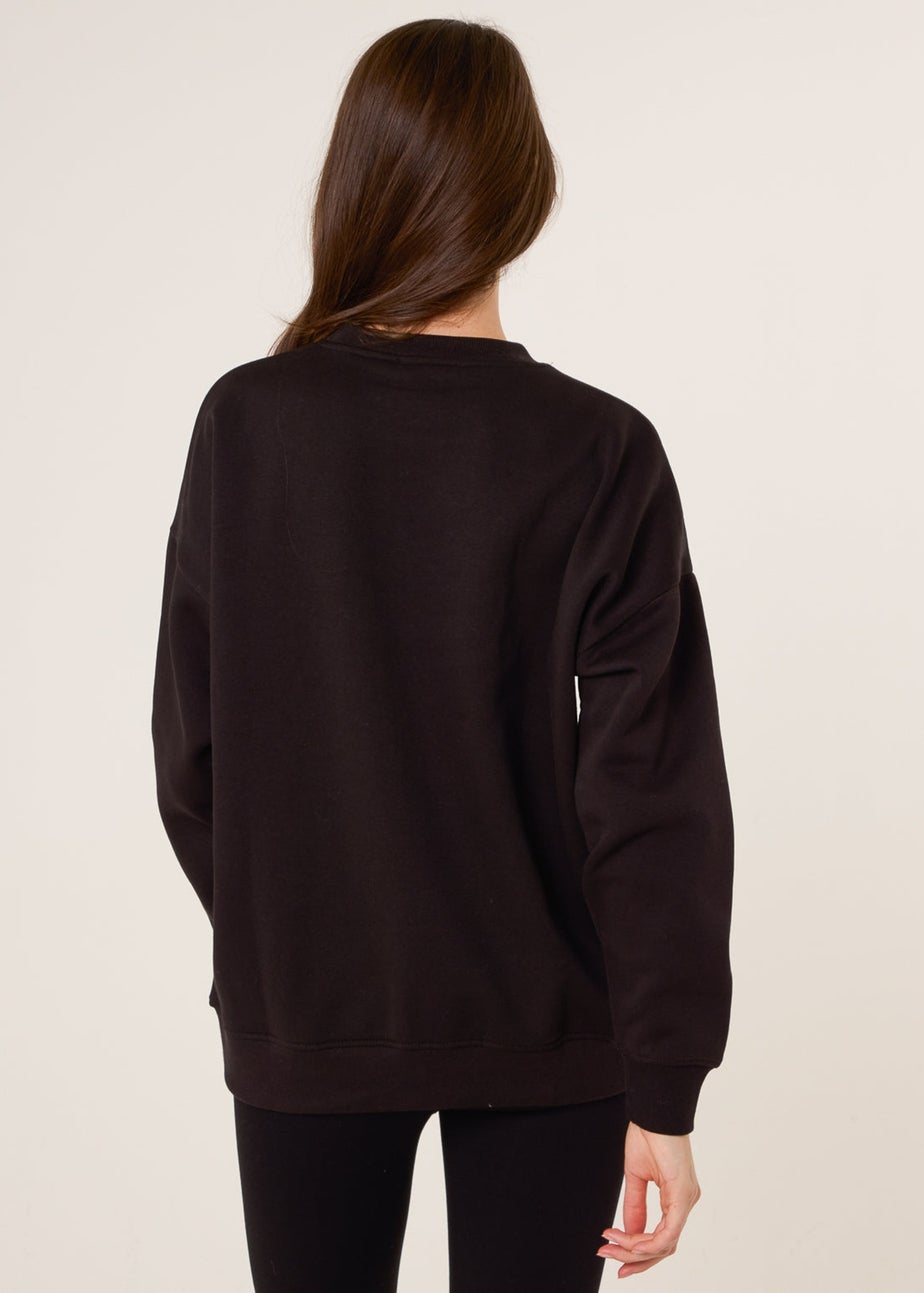 Blue Vanilla Black Atelier Diamante Sweatshirt