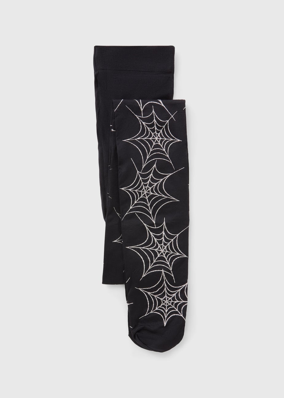 Black Cobweb Tights