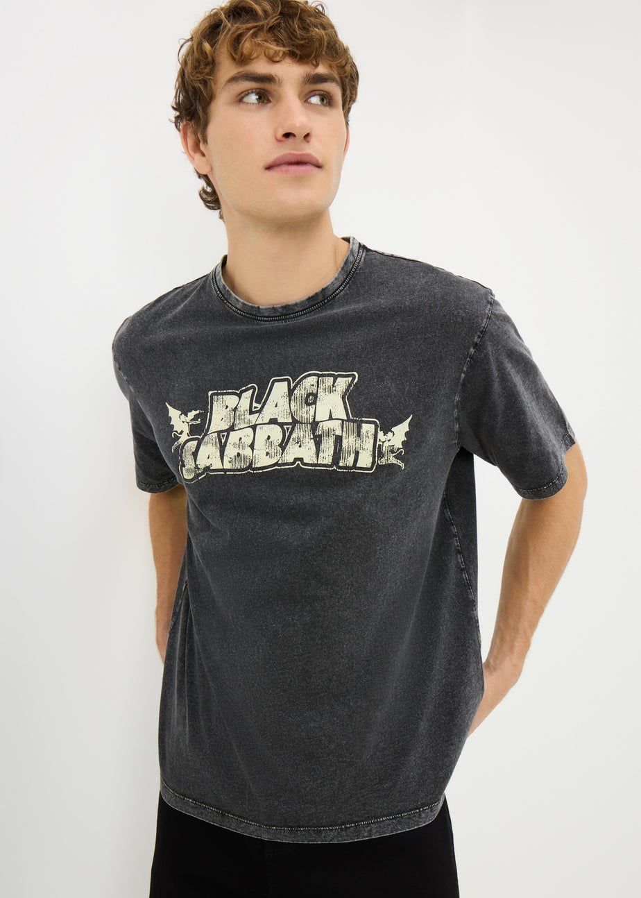 Charcoal Black Sabbath T-Shirt