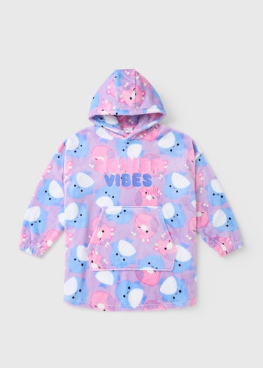 Squishamallows Girls Purple Snuggle Hoodie (3-13yrs)