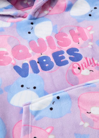 Squishamallows Girls Purple Snuggle Hoodie (3-13yrs)