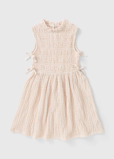 Girls Stone Textured Dress (7-15yrs)