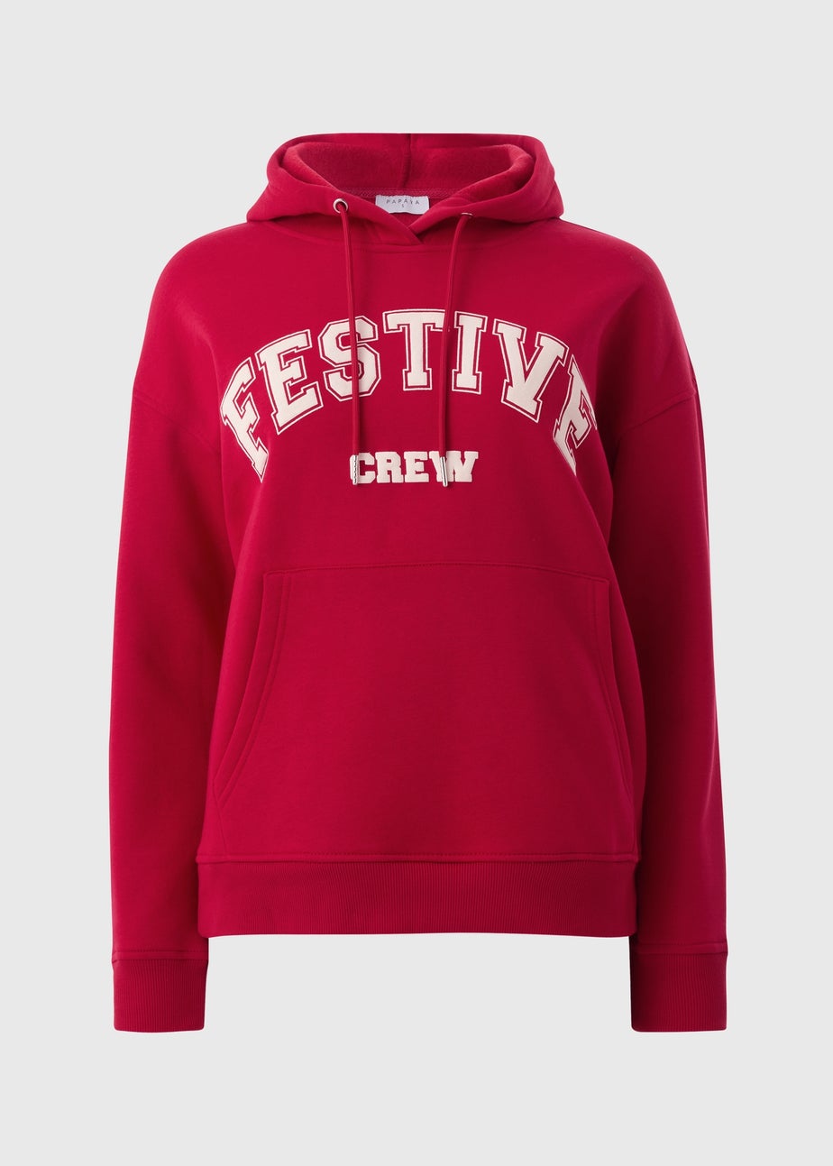 Red Christmas Festive Hoodie