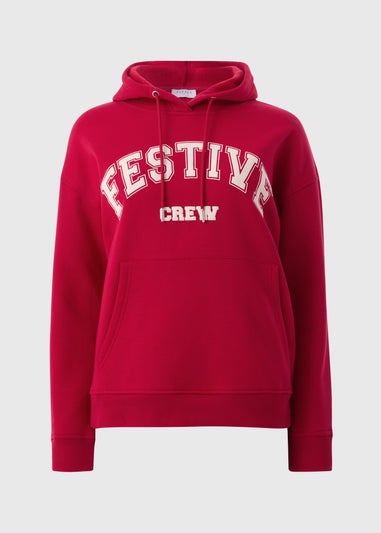 Red Christmas Festive Hoodie