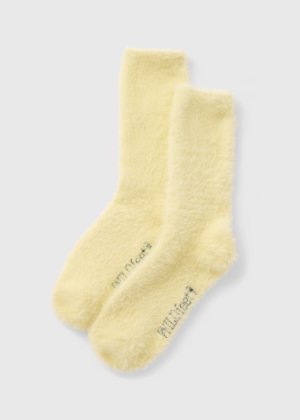 Wildfeet Yellow Cosy Socks In 3D Pineapple