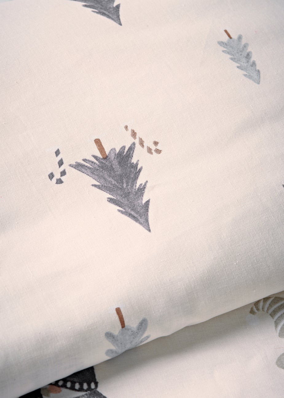 Natural Christmas Gonks Duvet Set